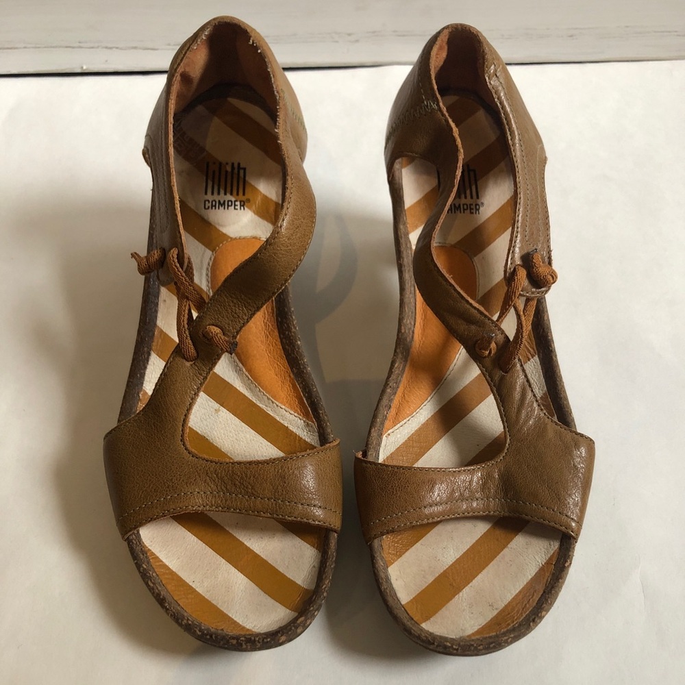 Lilith CAMPER brown sandals size 37